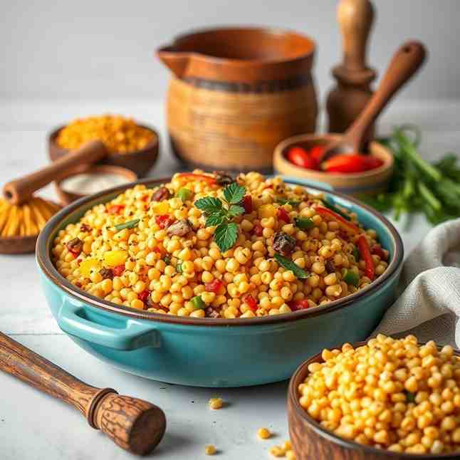 Sagabo - Millet & Sorghum Recipe from Burkina Faso